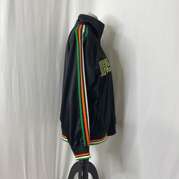 Ghast Ireland Track Jacket Men’s Large Black Full Zip Long Sleeve Athletic - Picture 6 of 13
